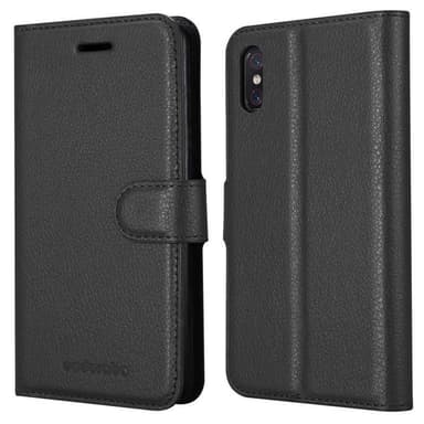 Xiaomi Mi 8 PRO Plånboksfodral Skal (Svart)