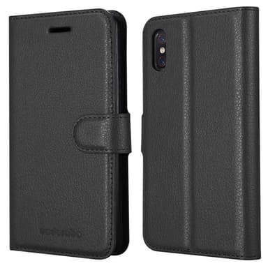 Xiaomi Mi 8 PRO Plånboksfodral Skal (Svart)