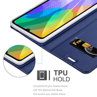 Huawei Y6P Fodral Skal Case (Blå)