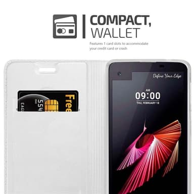 LG X SCREEN Fodral Skal Case (Silver)