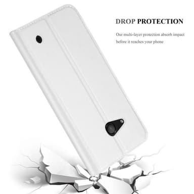 Nokia Lumia 550 Fodral Skal Case (Silver)
