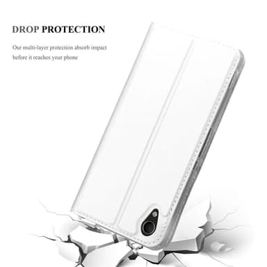 Sony Xperia M4 AQUA Fodral Skal Case (Silver)