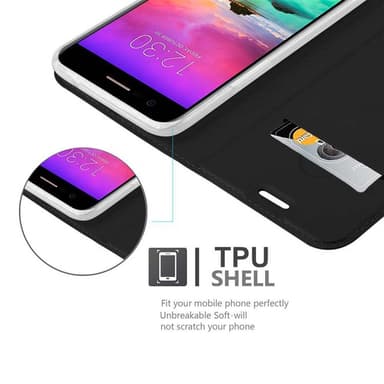 LG K10 2017 Fodral Skal Case (Svart)
