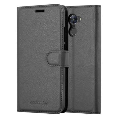 Huawei Enjoy 7 PLUS Plånboksfodral Skal (Svart)