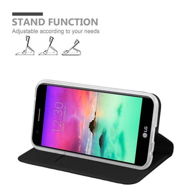 LG K10 2017 Fodral Skal Case (Svart)