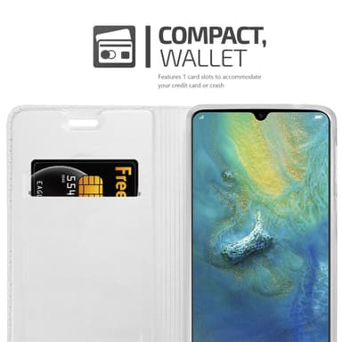 Huawei MATE 20 Fodral Skal Case (Silver)