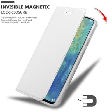 Huawei MATE 20 Fodral Skal Case (Silver)