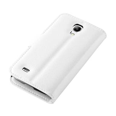 Samsung Galaxy S4 MINI Plånboksfodral Skal (Vit)