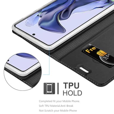 Xiaomi 11T / 11T PRO Fodral Skal Case (Svart)