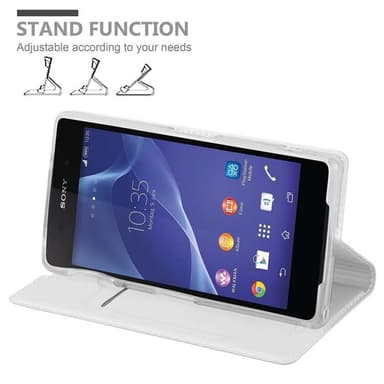 Sony Xperia Z2 Fodral Skal Case (Silver)