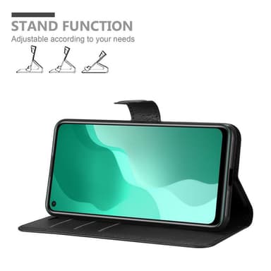 Huawei NOVA 7 SE Plånboksfodral Skal (Svart)
