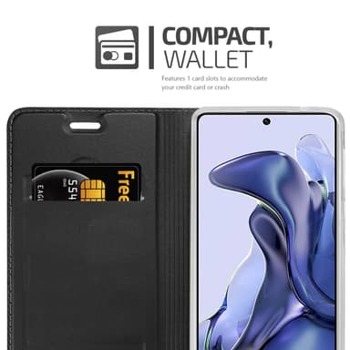 Xiaomi 11T / 11T PRO Fodral Skal Case (Svart)