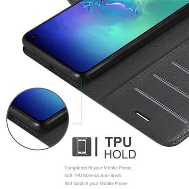 Samsung Galaxy S10e Plånboksfodral Skal (Svart)