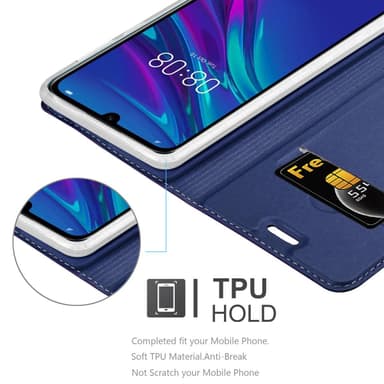 Huawei Y6 2019 Fodral Skal Case (Blå)