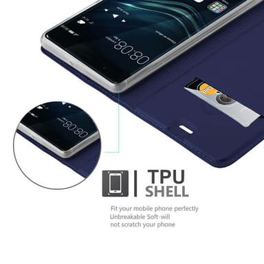 Huawei P9 Fodral Skal Case (Blå)