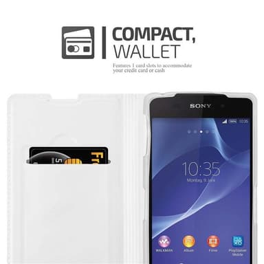 Sony Xperia Z2 Fodral Skal Case (Silver)