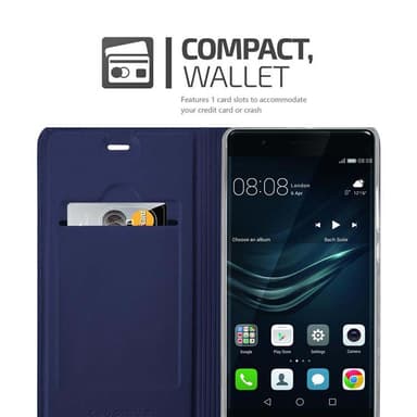 Huawei P9 Fodral Skal Case (Blå)