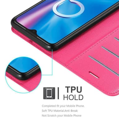 Alcatel 1S 2020 Plånboksfodral Skal (Rosa)