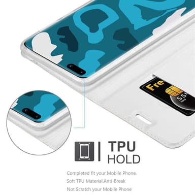 Huawei P40 PRO / P40 PRO+ Fodral Skal Case (Silver)