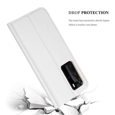 Huawei P40 PRO / P40 PRO+ Fodral Skal Case (Silver)