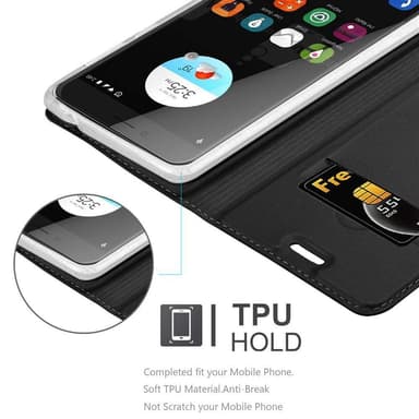 ZTE Blade V7 Fodral Skal Case (Svart)