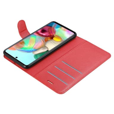 Samsung Galaxy A51 4G / M40s Plånboksfodral Skal (Röd)