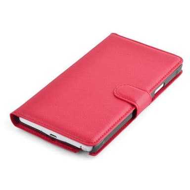 Samsung Galaxy NOTE 4 Plånboksfodral Skal (Röd)