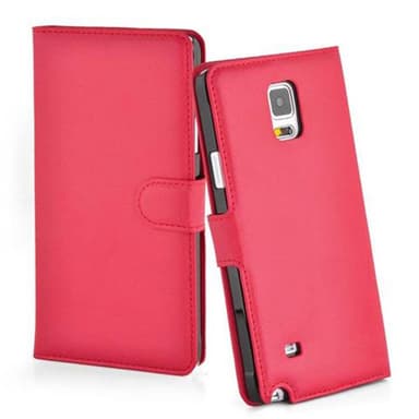 Samsung Galaxy NOTE 4 Plånboksfodral Skal (Röd)