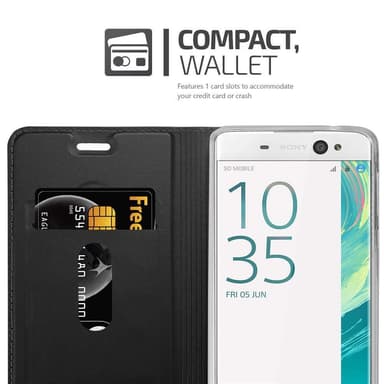 Sony Xperia XA ULTRA Fodral Skal Case (Svart)