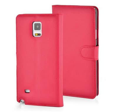 Samsung Galaxy NOTE 4 Plånboksfodral Skal (Röd)