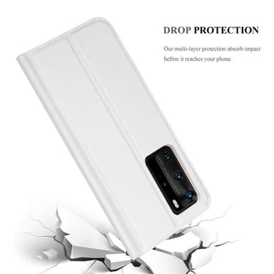 Huawei P40 PRO / P40 PRO+ Fodral Skal Case (Silver)
