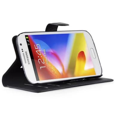 Samsung Galaxy GRAND Plånboksfodral Skal (Svart)