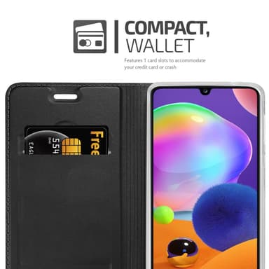 Samsung Galaxy A31 Fodral Skal Case (Svart)