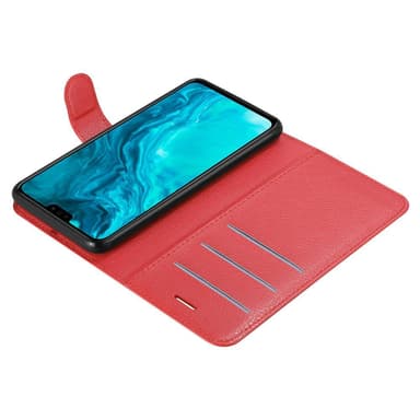 Honor 9X LITE Plånboksfodral Skal (Röd)