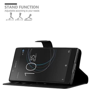 Sony Xperia L1 Plånboksfodral Skal (Svart)