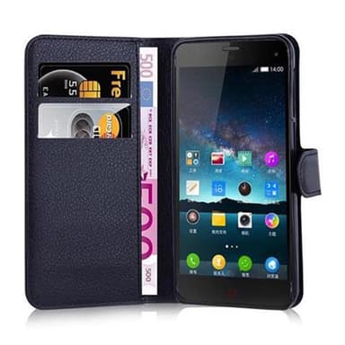 ZTE Nubia Z7 MINI Plånboksfodral Skal (Svart)