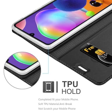 Samsung Galaxy A31 Fodral Skal Case (Svart)