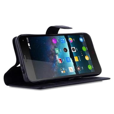 ZTE Nubia Z7 MINI Plånboksfodral Skal (Svart)