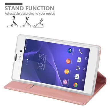 Sony Xperia T3 Fodral Skal Case (Rosa)