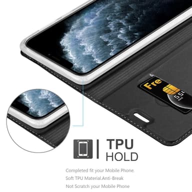 iPhone 11 PRO MAX Fodral Skal Case (Svart)