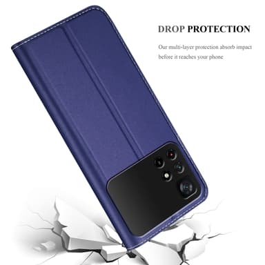 Xiaomi POCO M4 PRO 5G Fodral Skal Case (Blå)