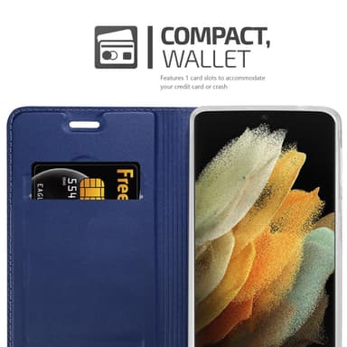 Samsung Galaxy S21 ULTRA Fodral Skal Case (Blå)