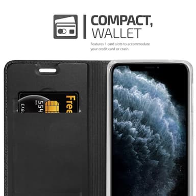 iPhone 11 PRO MAX Fodral Skal Case (Svart)