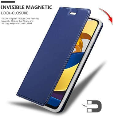 Xiaomi POCO M4 PRO 5G Fodral Skal Case (Blå)