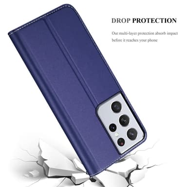 Samsung Galaxy S21 ULTRA Fodral Skal Case (Blå)