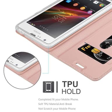 Sony Xperia SP Fodral Skal Case (Rosa)
