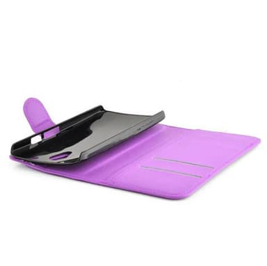 Motorola MOTO G2 Plånboksfodral Skal (Lila)
