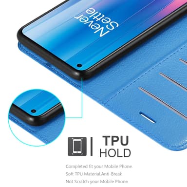 OnePlus Nord CE 2 5G Plånboksfodral Skal (Blå)