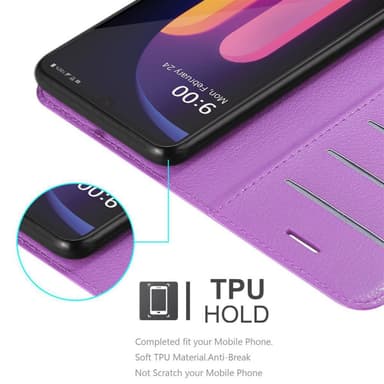 LG V60 ThinQ Plånboksfodral Skal (Lila)