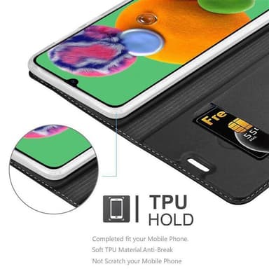 Samsung Galaxy A90 5G Fodral Skal Case (Svart)